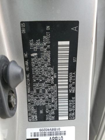 Photo 12 VIN: 5TDZA23C15S383294 - TOYOTA SIENNA CE 