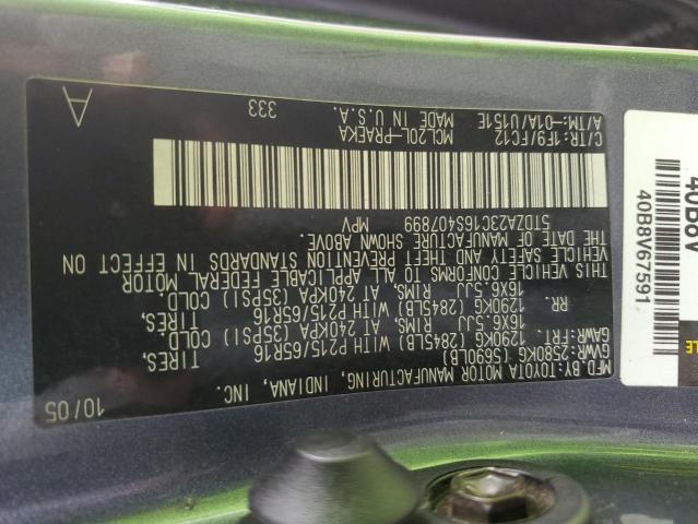 Photo 12 VIN: 5TDZA23C16S407899 - TOYOTA SIENNA CE 