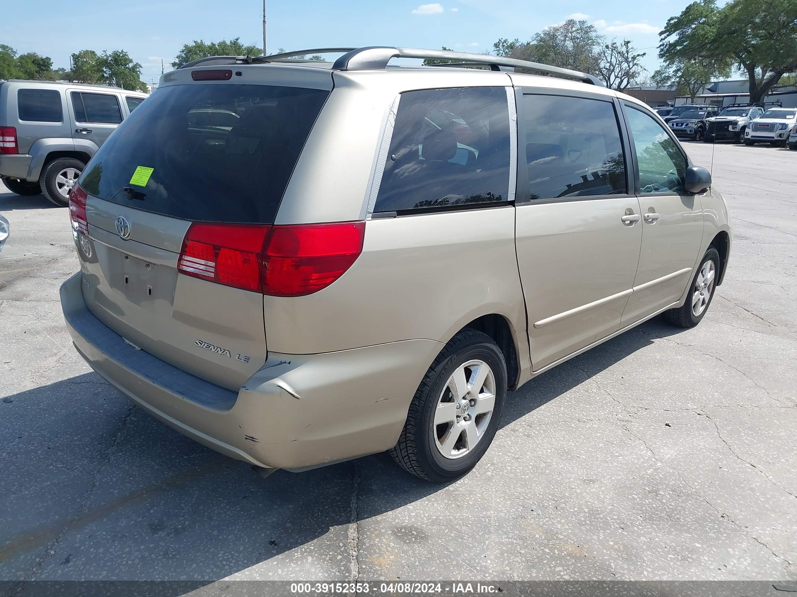 Photo 3 VIN: 5TDZA23C24S203867 - TOYOTA SIENNA 