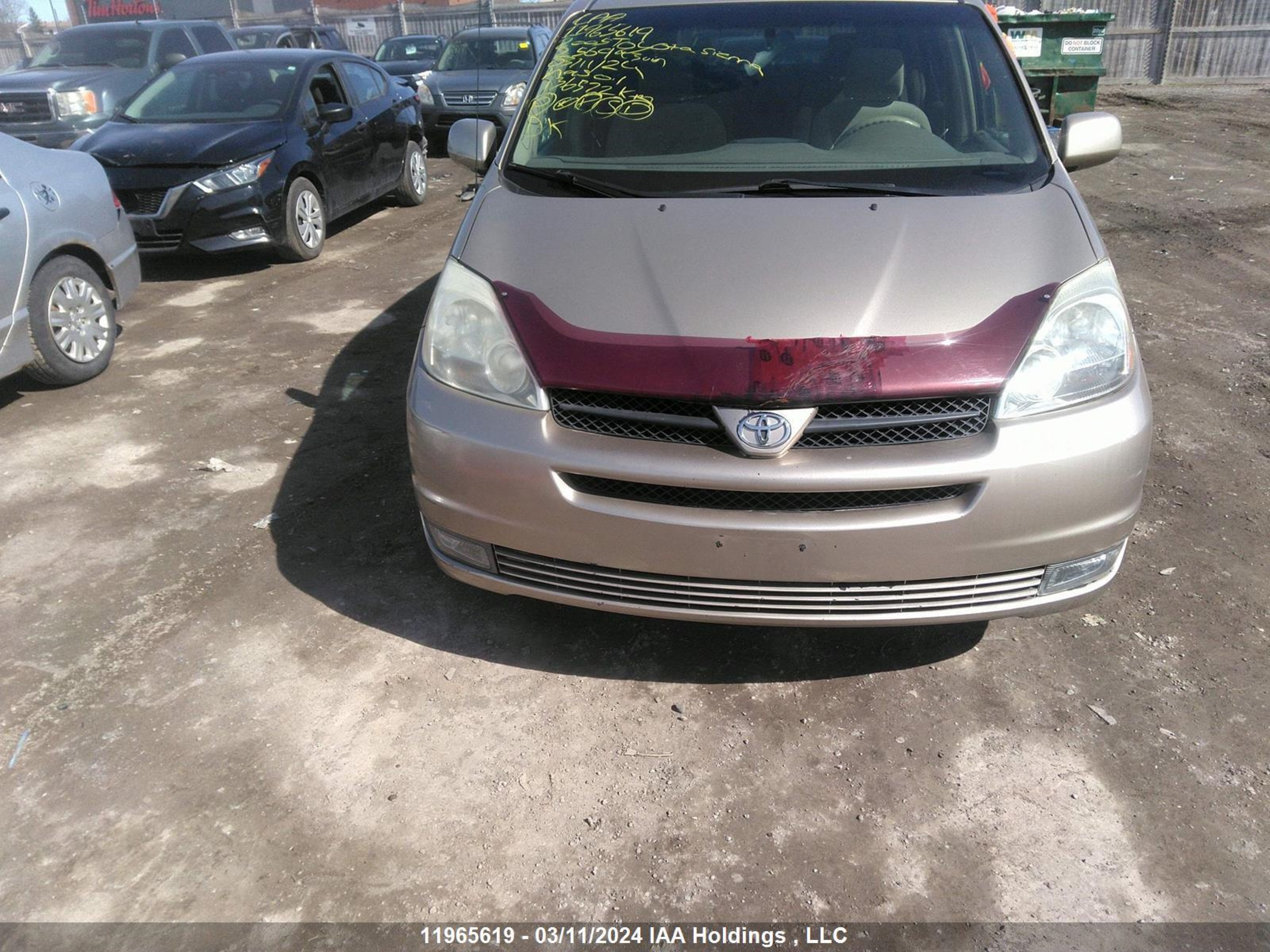 Photo 11 VIN: 5TDZA23C25S256943 - TOYOTA SIENNA 