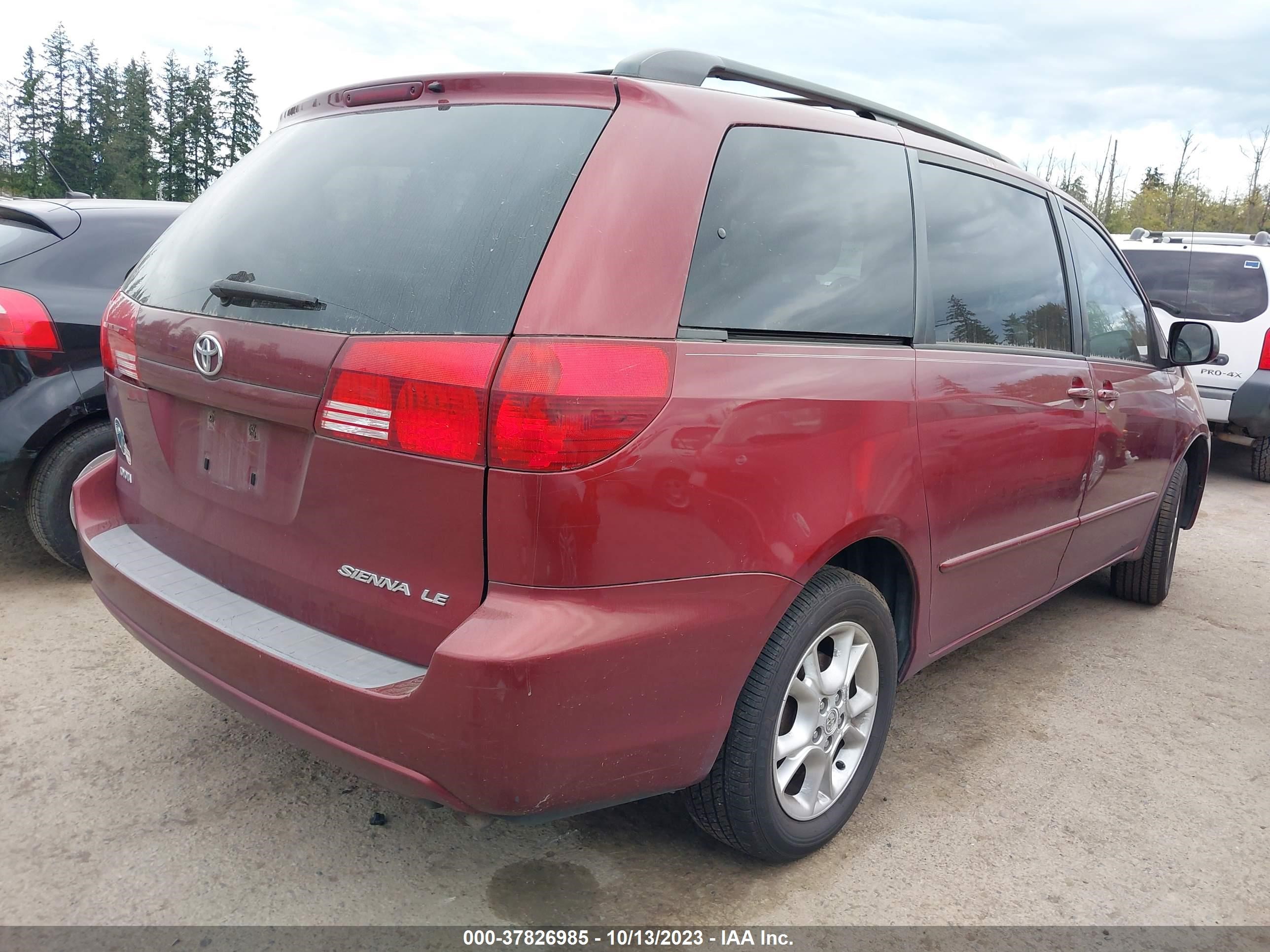 Photo 3 VIN: 5TDZA23C25S281342 - TOYOTA SIENNA 