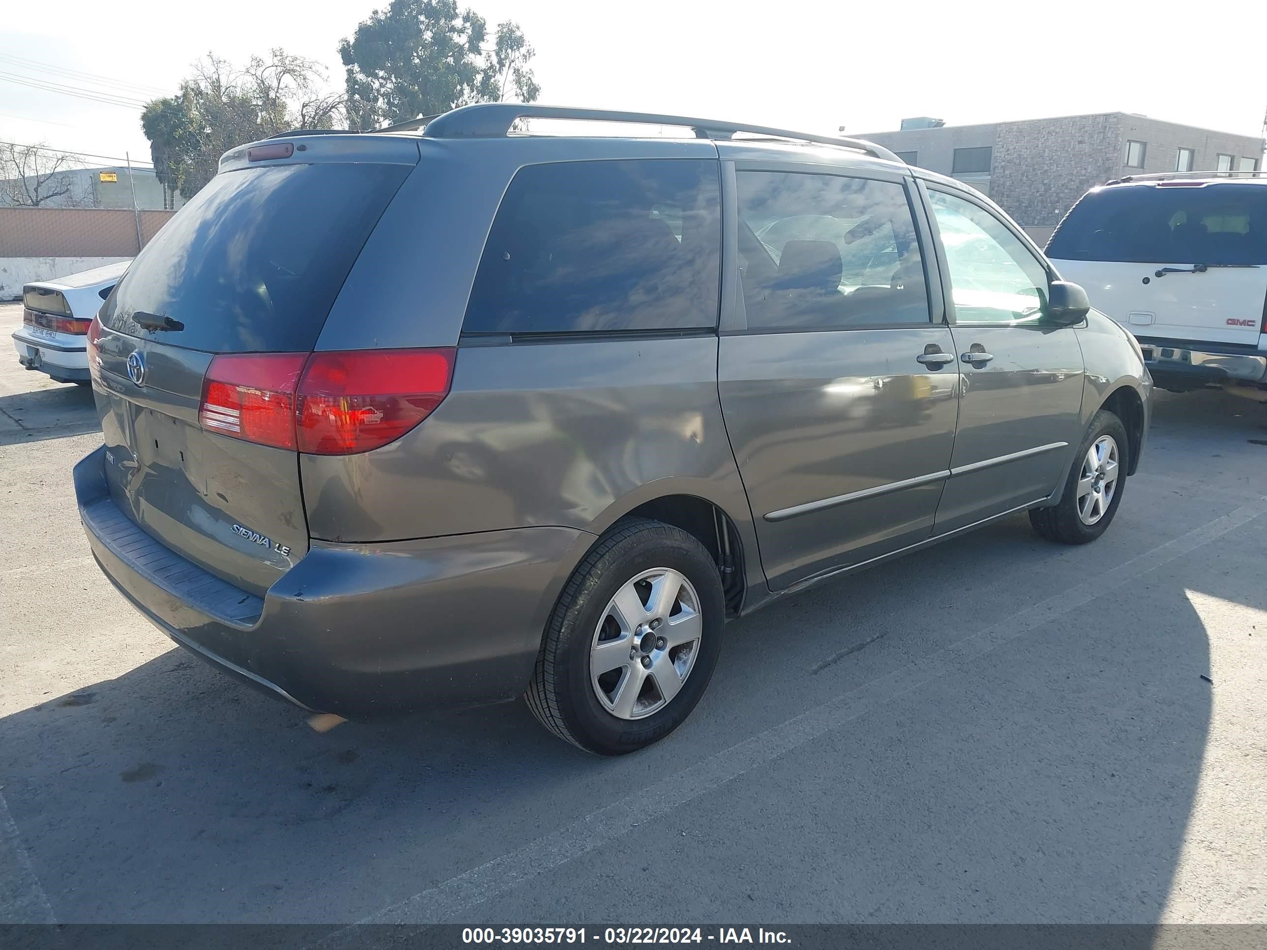 Photo 3 VIN: 5TDZA23C35S247524 - TOYOTA SIENNA 