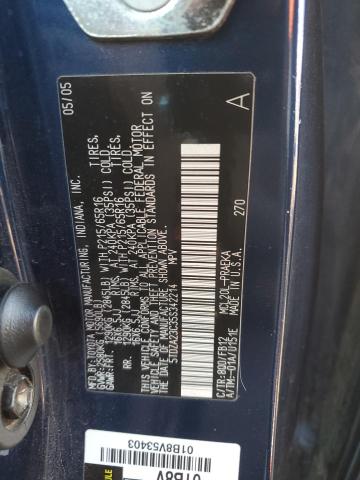 Photo 11 VIN: 5TDZA23C35S342214 - TOYOTA SIENNA CE 