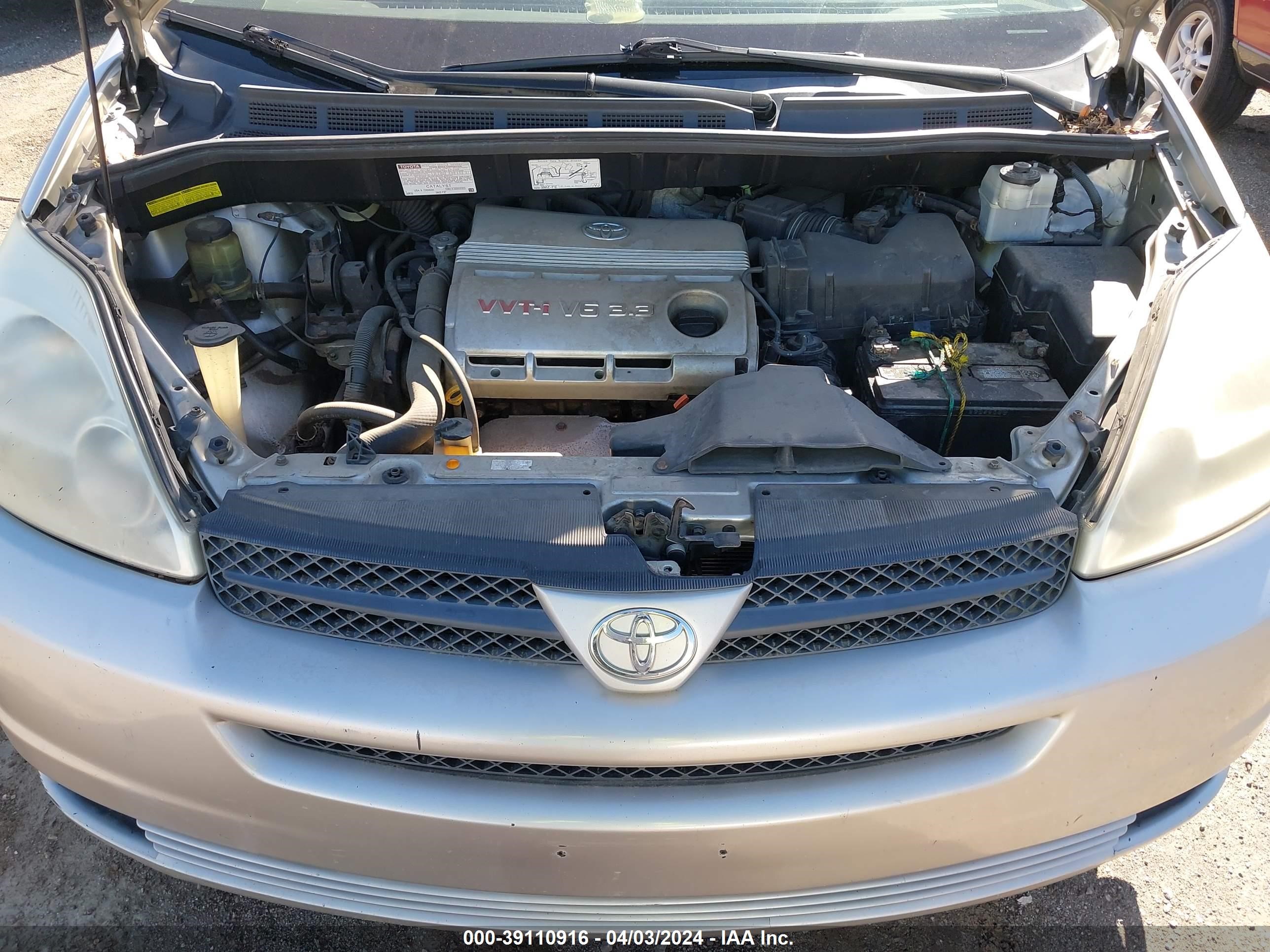 Photo 9 VIN: 5TDZA23C35S345131 - TOYOTA SIENNA 