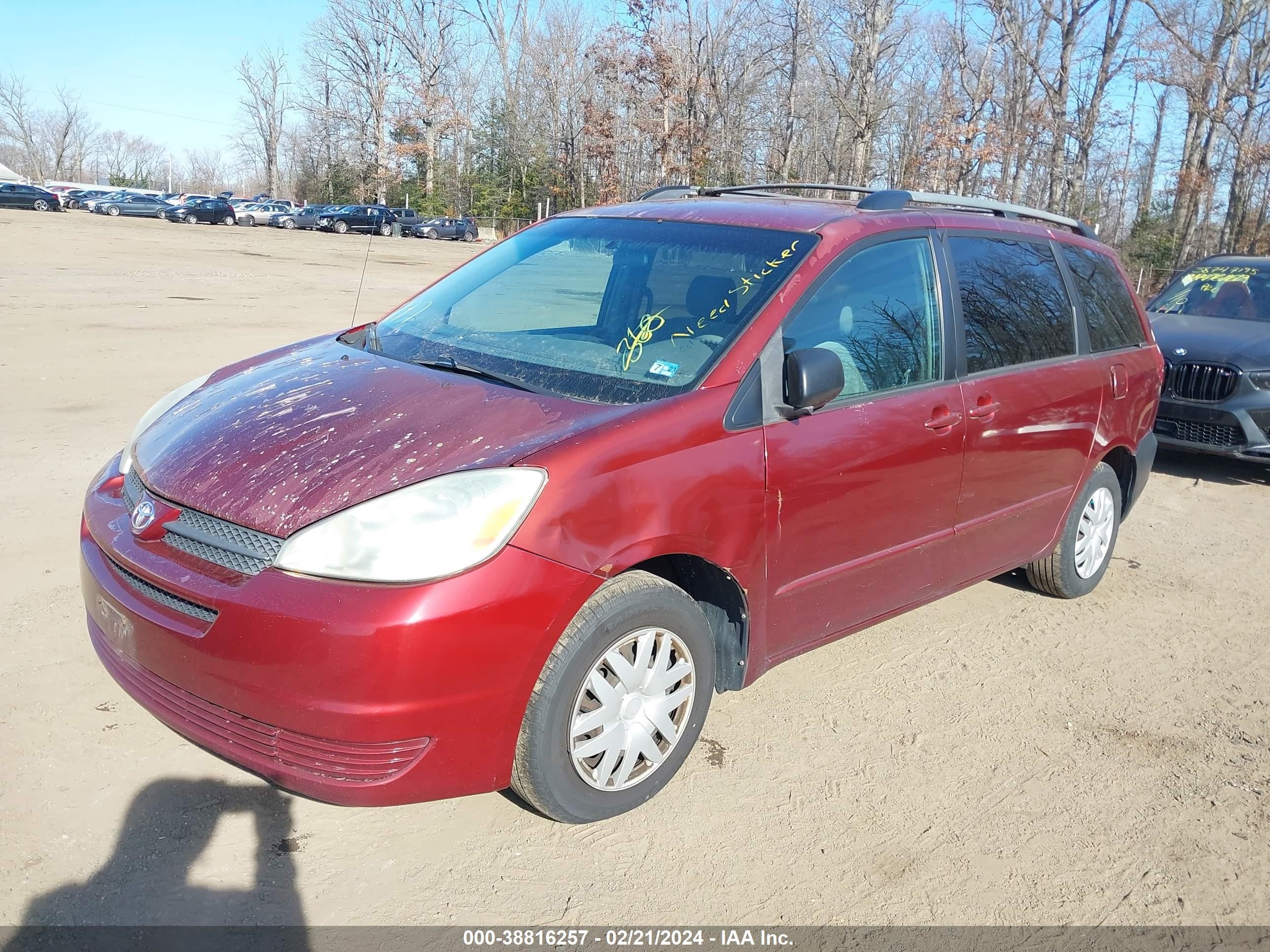 Photo 1 VIN: 5TDZA23C44S152453 - TOYOTA SIENNA 