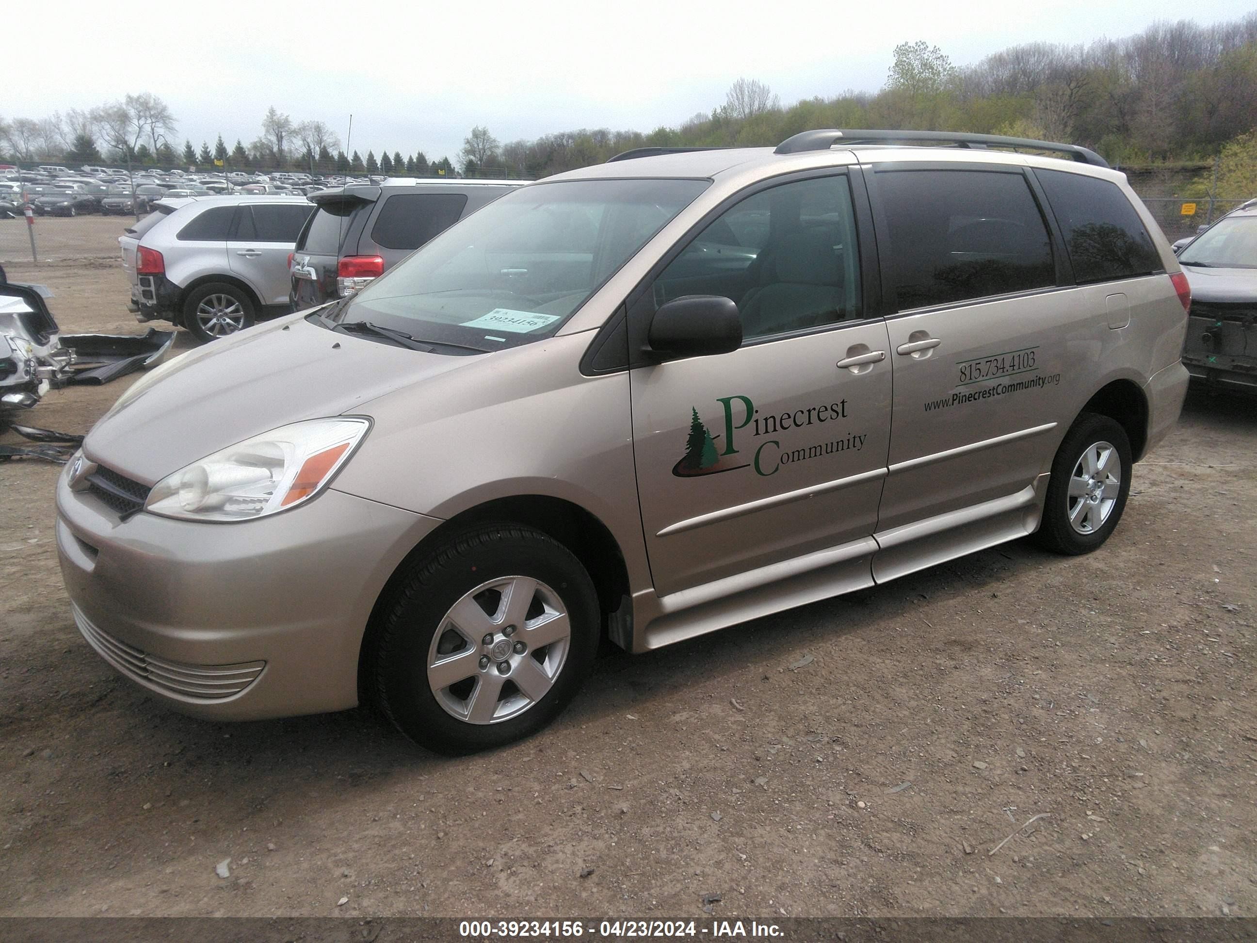 Photo 1 VIN: 5TDZA23C45S339533 - TOYOTA SIENNA 