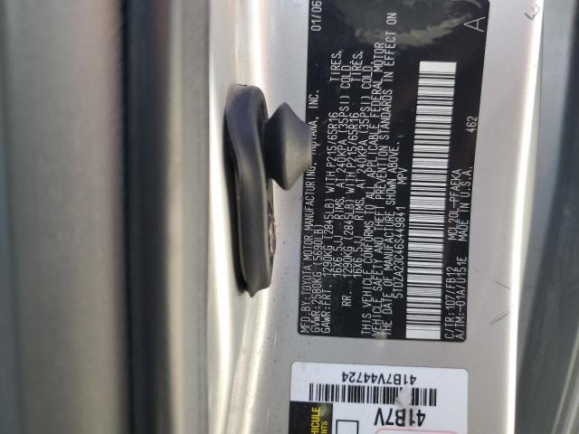 Photo 12 VIN: 5TDZA23C46S449841 - TOYOTA SIENNA CE 