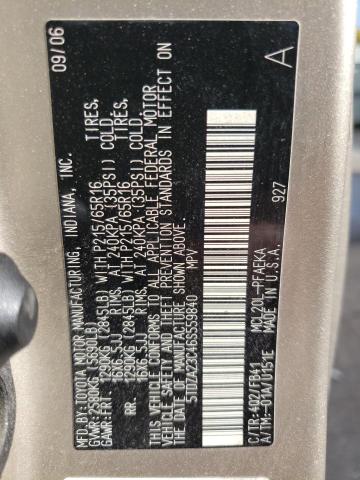 Photo 12 VIN: 5TDZA23C46S559840 - TOYOTA SIENNA CE 