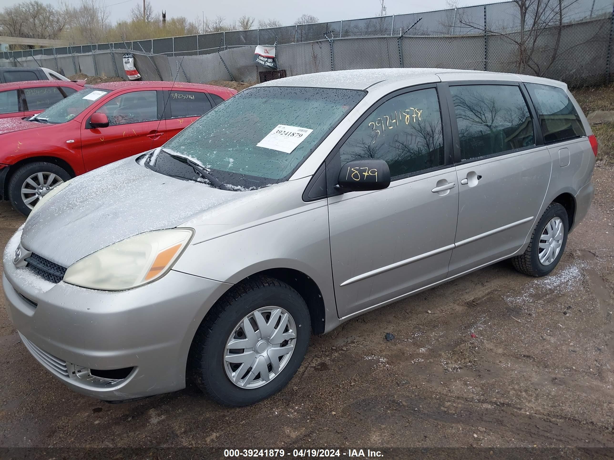 Photo 1 VIN: 5TDZA23C54S000598 - TOYOTA SIENNA 