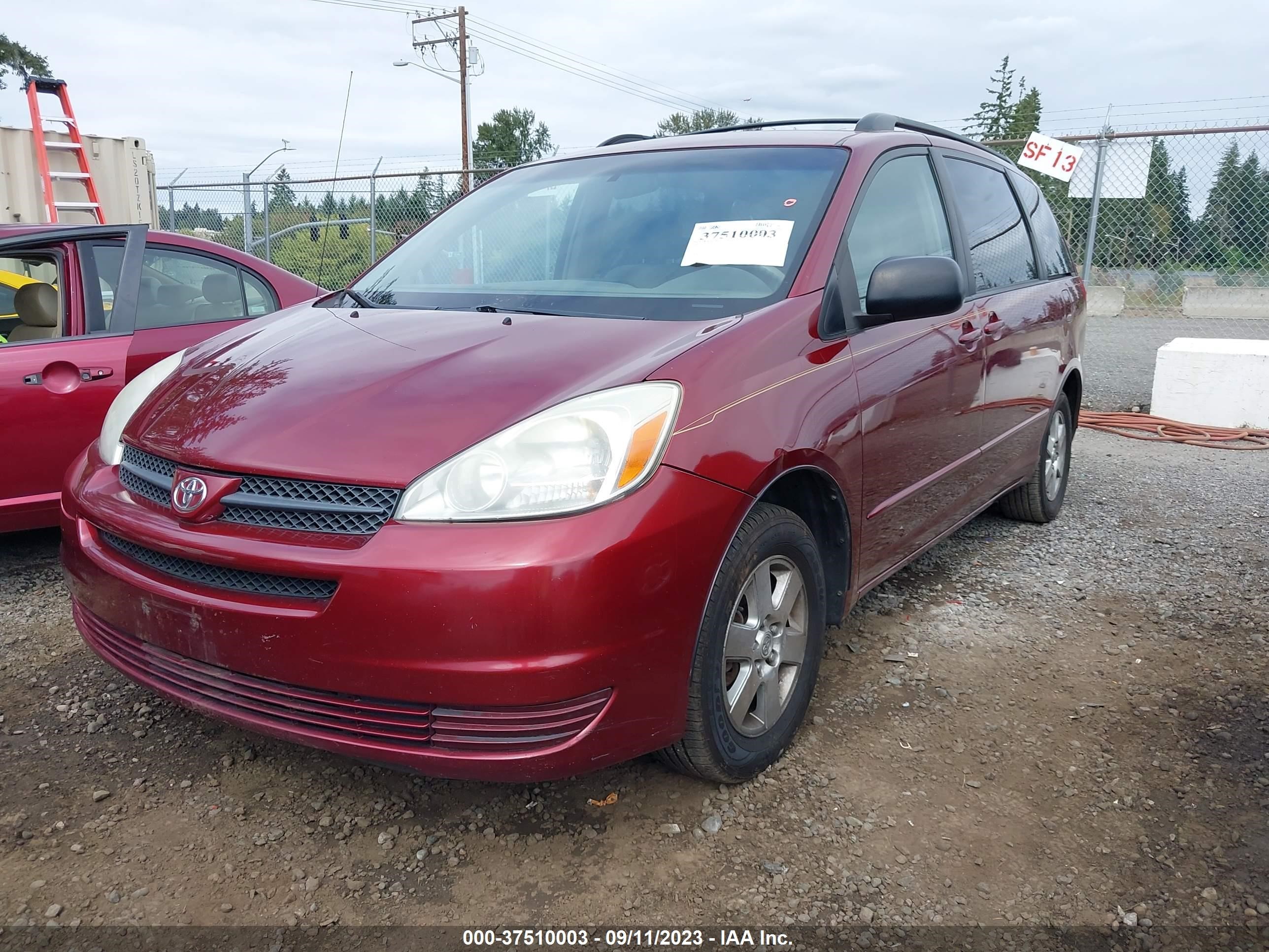 Photo 1 VIN: 5TDZA23C54S014050 - TOYOTA SIENNA 