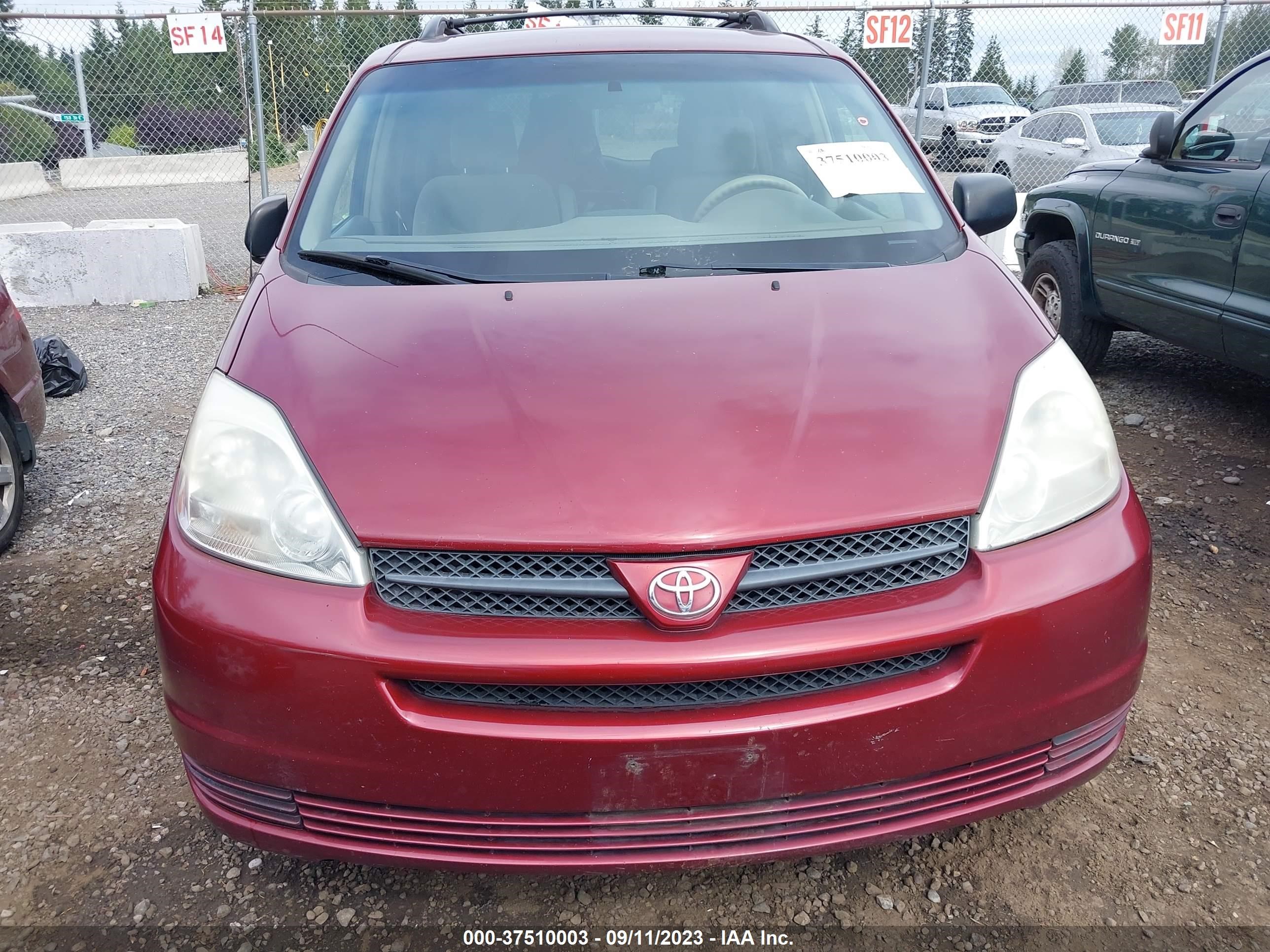 Photo 11 VIN: 5TDZA23C54S014050 - TOYOTA SIENNA 