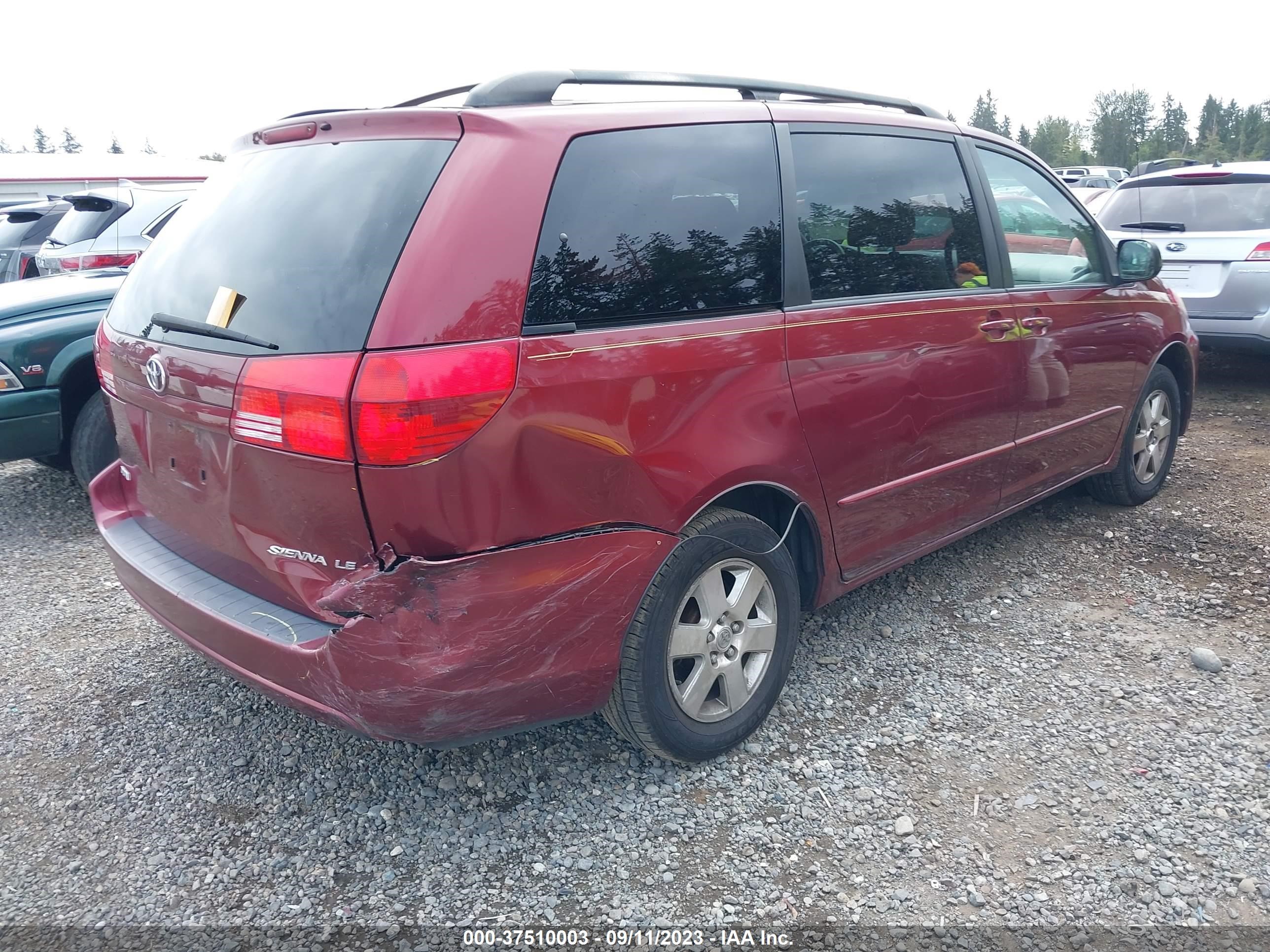 Photo 3 VIN: 5TDZA23C54S014050 - TOYOTA SIENNA 