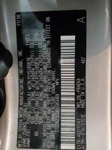 Photo 12 VIN: 5TDZA23C56S585069 - TOYOTA SIENNA CE 