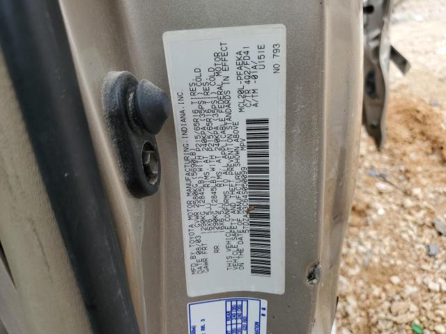 Photo 11 VIN: 5TDZA23C64S050099 - TOYOTA SIENNA CE 