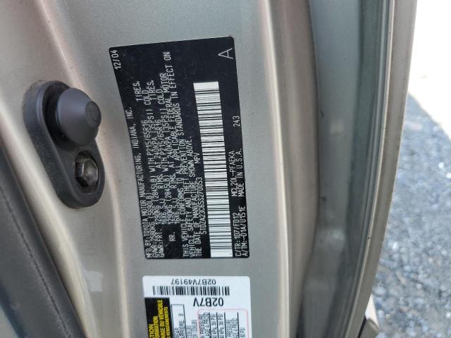 Photo 12 VIN: 5TDZA23C65S270053 - TOYOTA SIENNA CE 