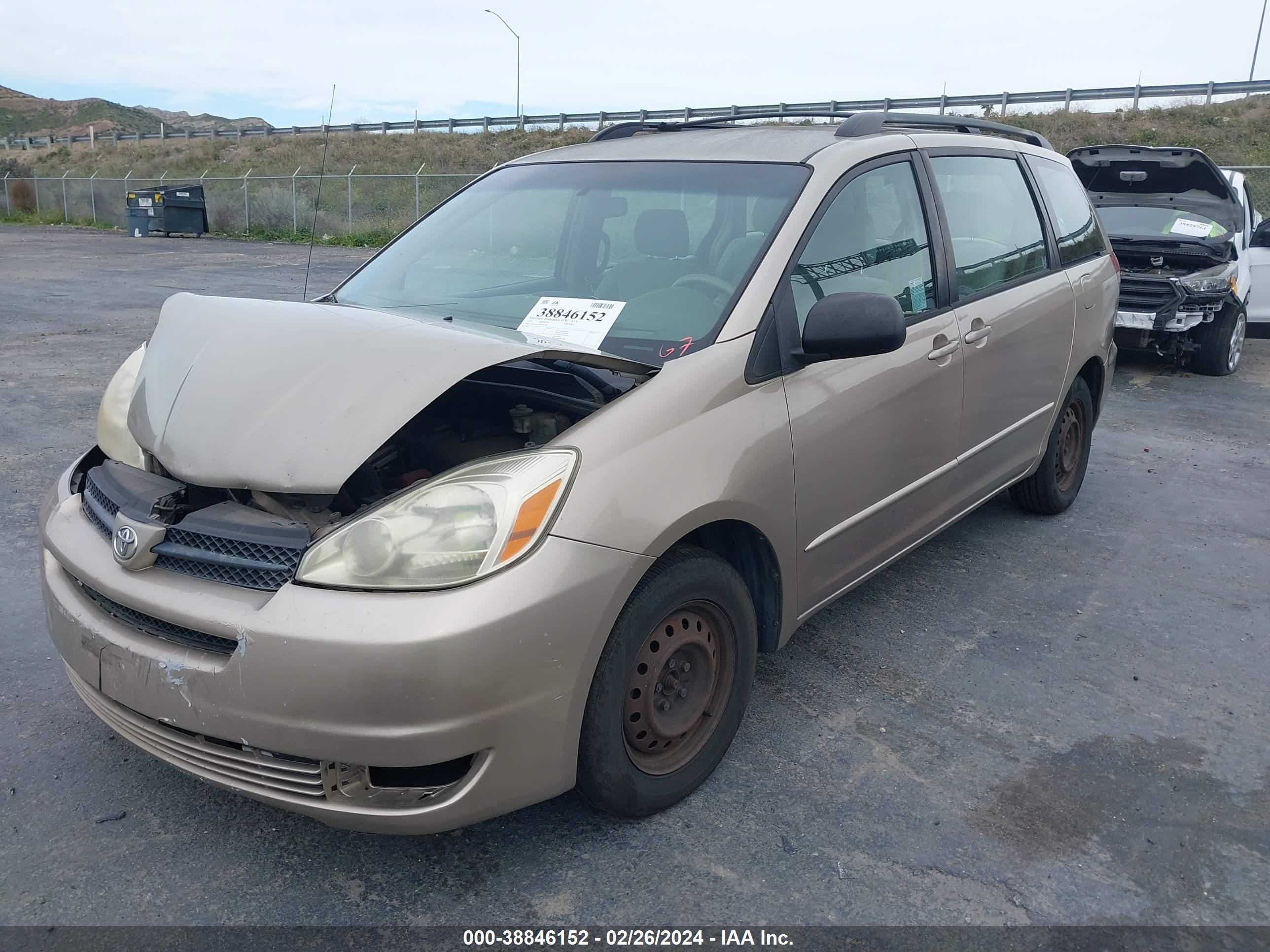 Photo 1 VIN: 5TDZA23C65S380360 - TOYOTA SIENNA 