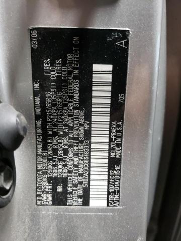 Photo 9 VIN: 5TDZA23C66S483313 - TOYOTA SIENNA CE 