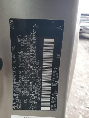 Photo 12 VIN: 5TDZA23C66S556227 - TOYOTA SIENNA-V6 