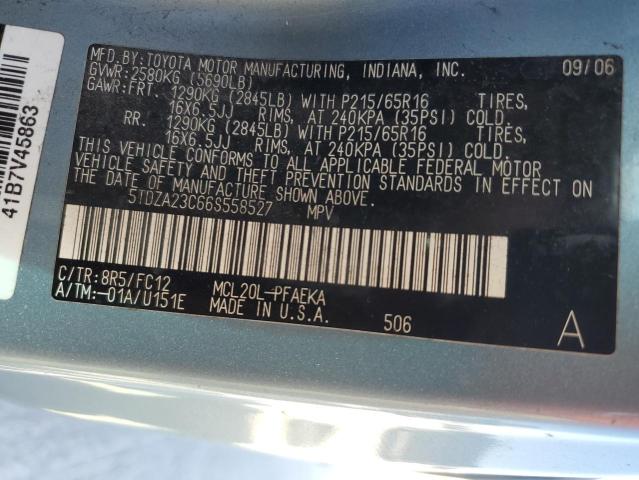 Photo 13 VIN: 5TDZA23C66S558527 - TOYOTA SIENNA 