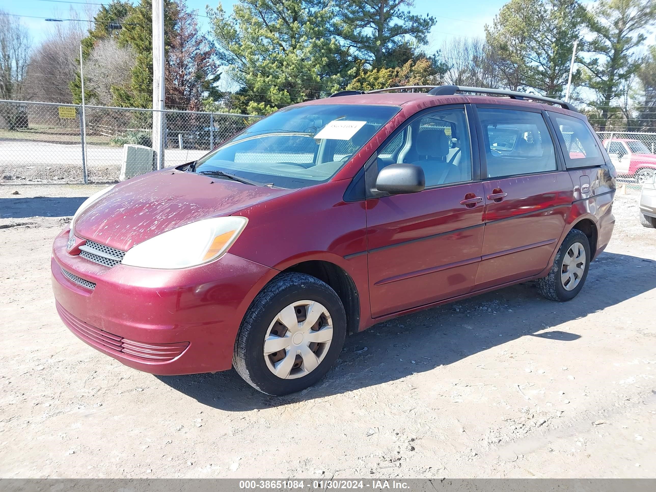 Photo 1 VIN: 5TDZA23C74S078218 - TOYOTA SIENNA 