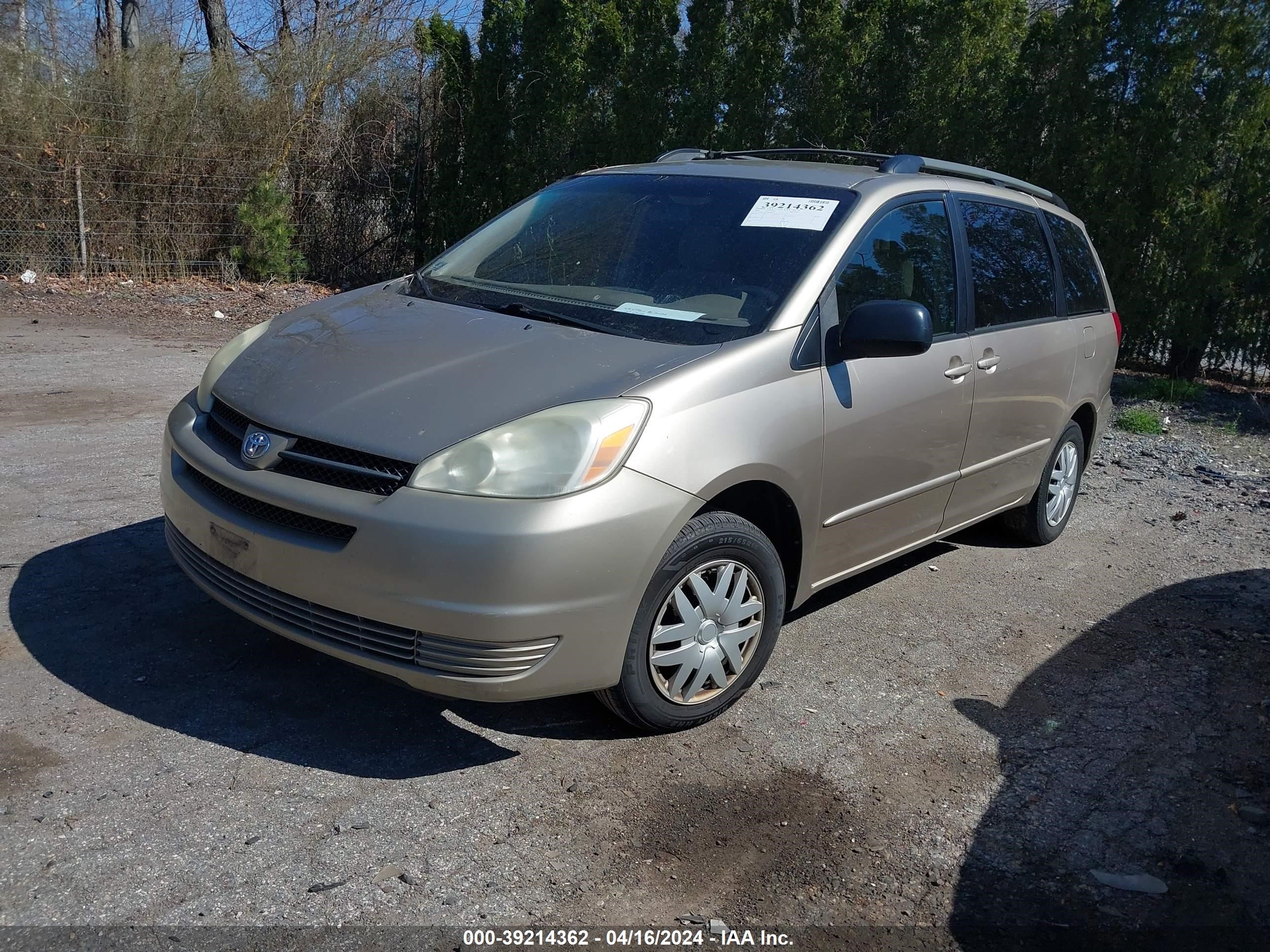 Photo 1 VIN: 5TDZA23C74S180277 - TOYOTA SIENNA 