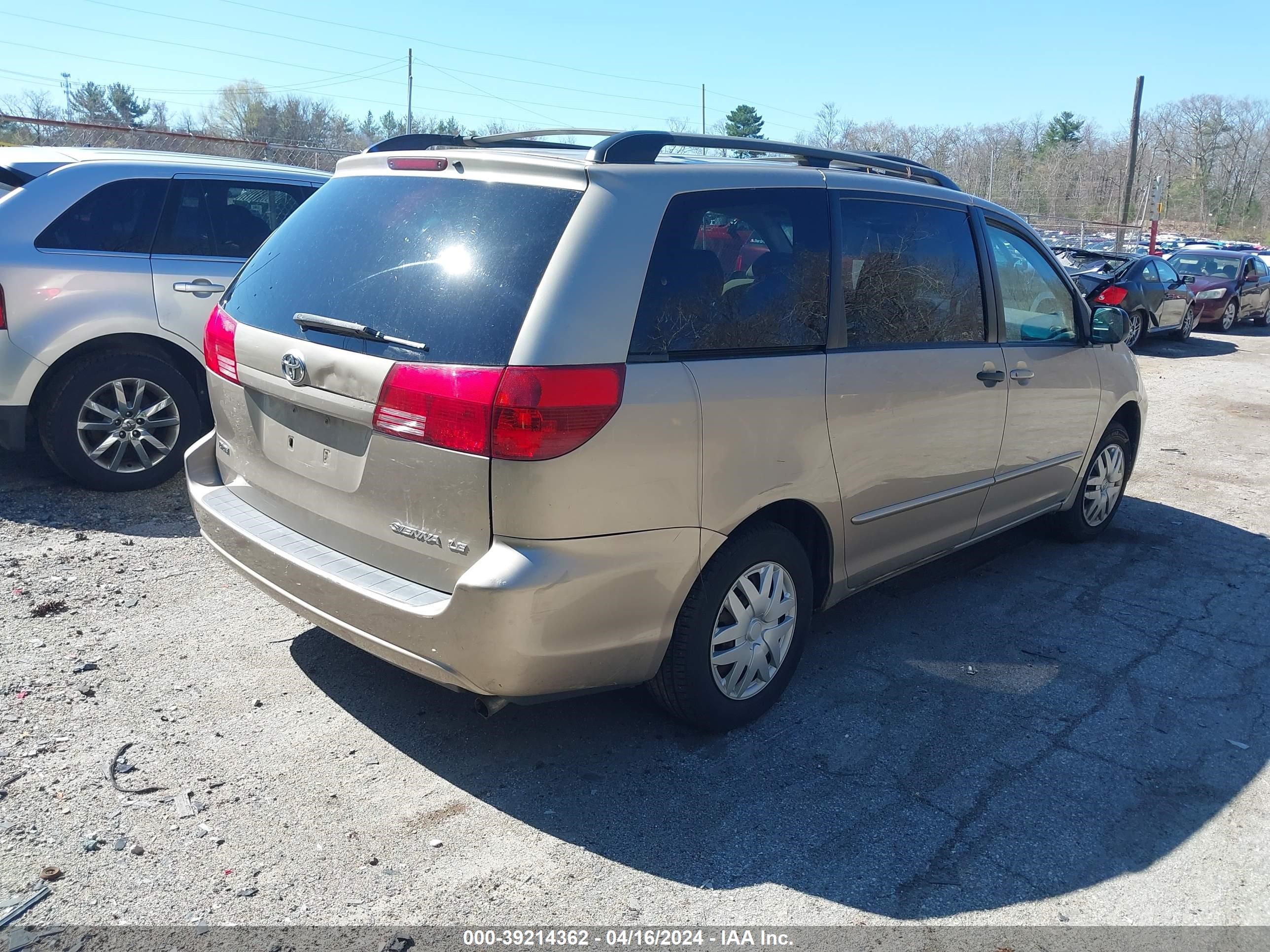 Photo 3 VIN: 5TDZA23C74S180277 - TOYOTA SIENNA 