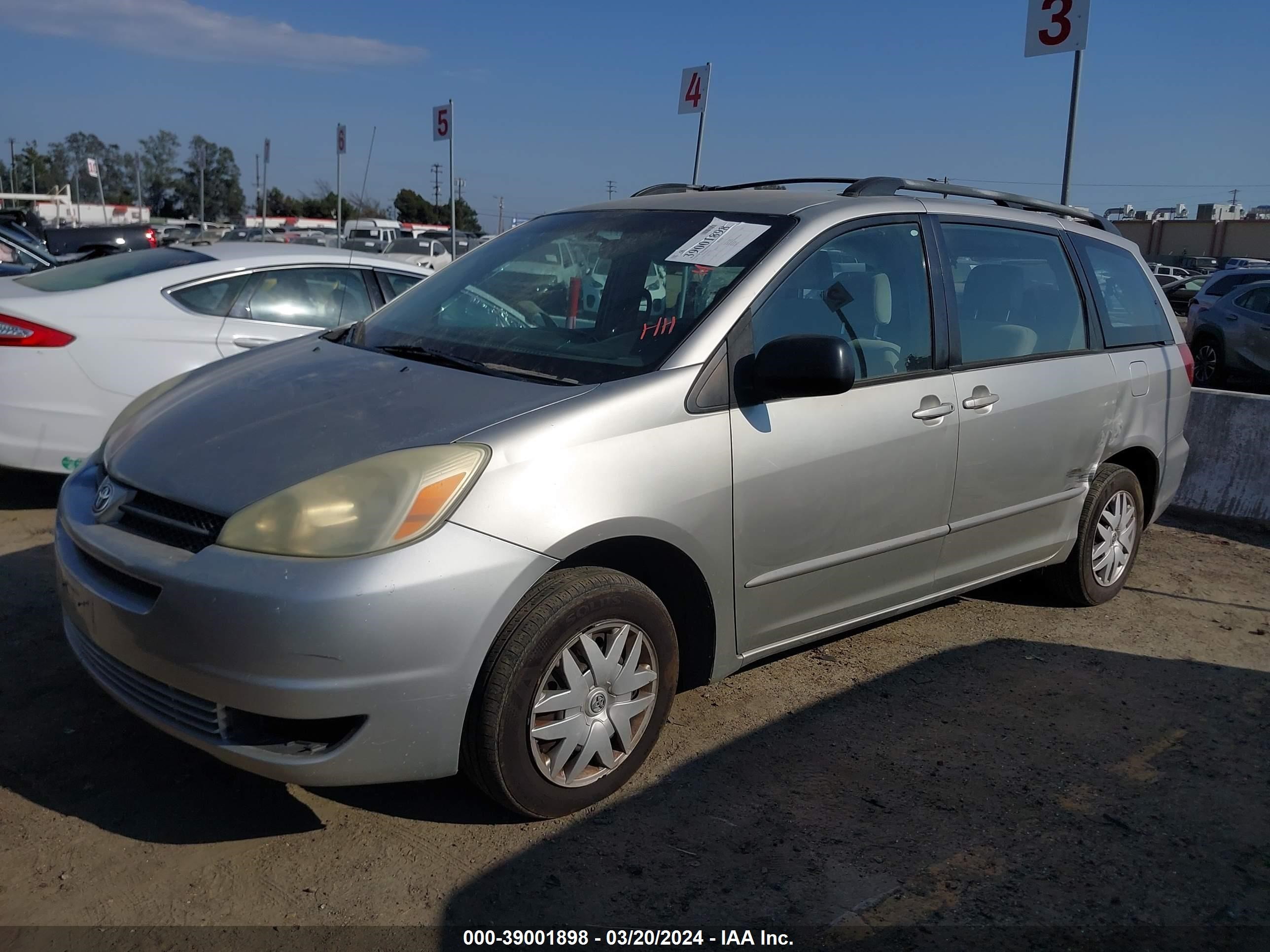 Photo 1 VIN: 5TDZA23C74S196141 - TOYOTA SIENNA 