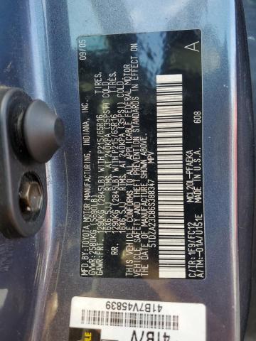 Photo 13 VIN: 5TDZA23C86S388347 - TOYOTA SIENNA CE 