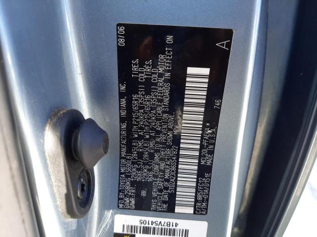 Photo 12 VIN: 5TDZA23C86S547822 - TOYOTA SIENNA CE 