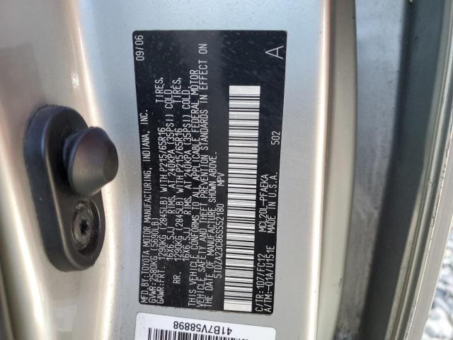 Photo 12 VIN: 5TDZA23C86S552180 - TOYOTA SIENNA CE 