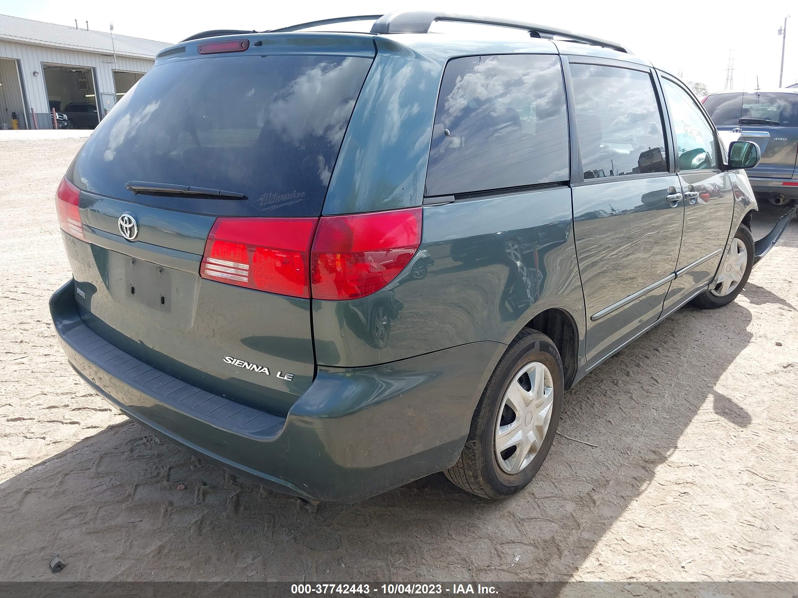 Photo 3 VIN: 5TDZA23CX4S036495 - TOYOTA SIENNA 