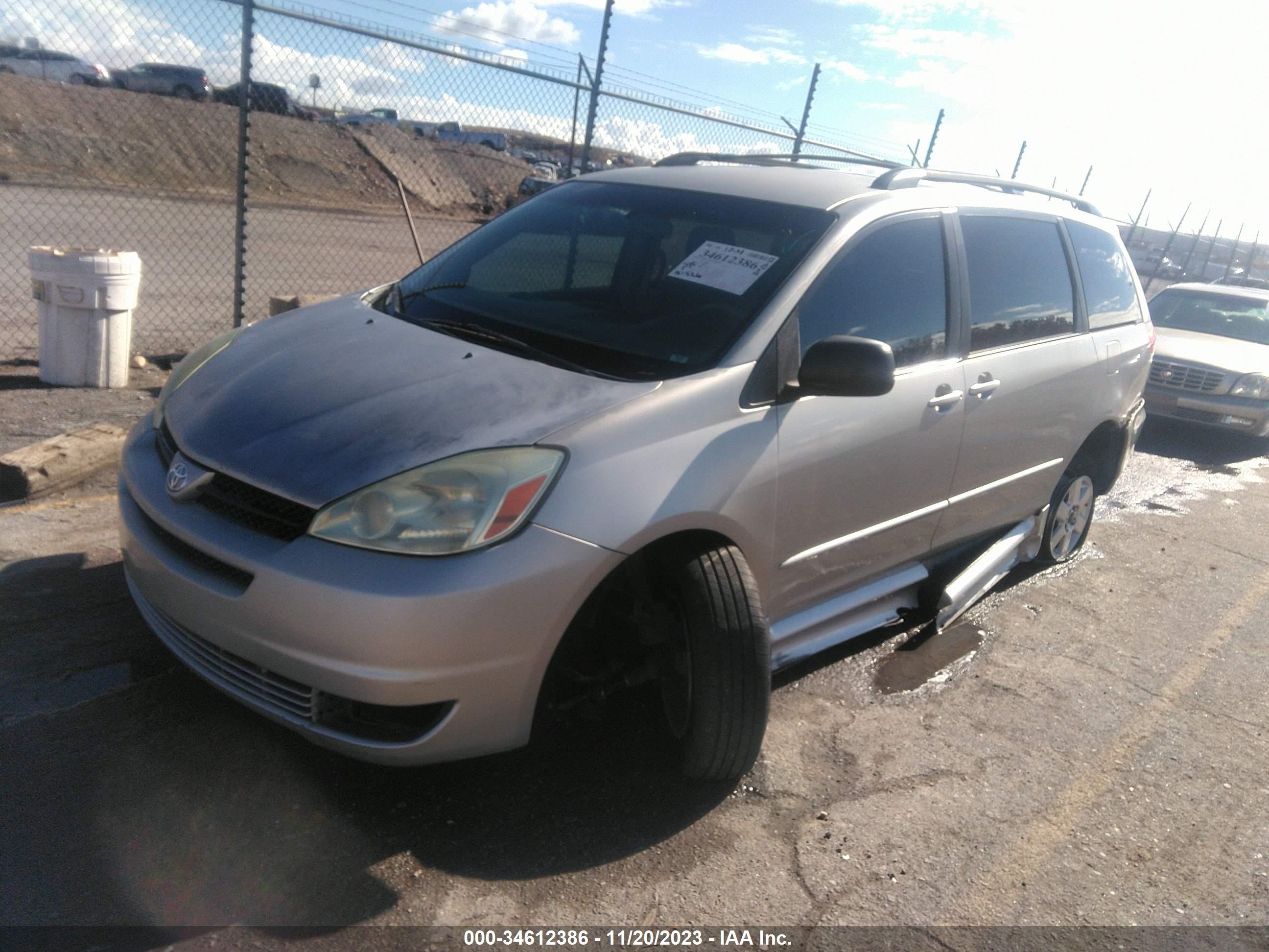 Photo 1 VIN: 5TDZA23CX4S084367 - TOYOTA SIENNA 