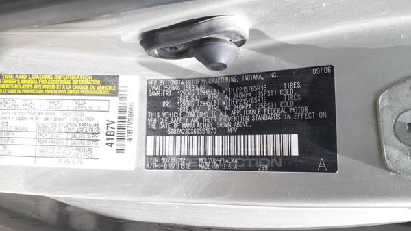 Photo 4 VIN: 5TDZA23CX6S551970 - TOYOTA SIENNA 