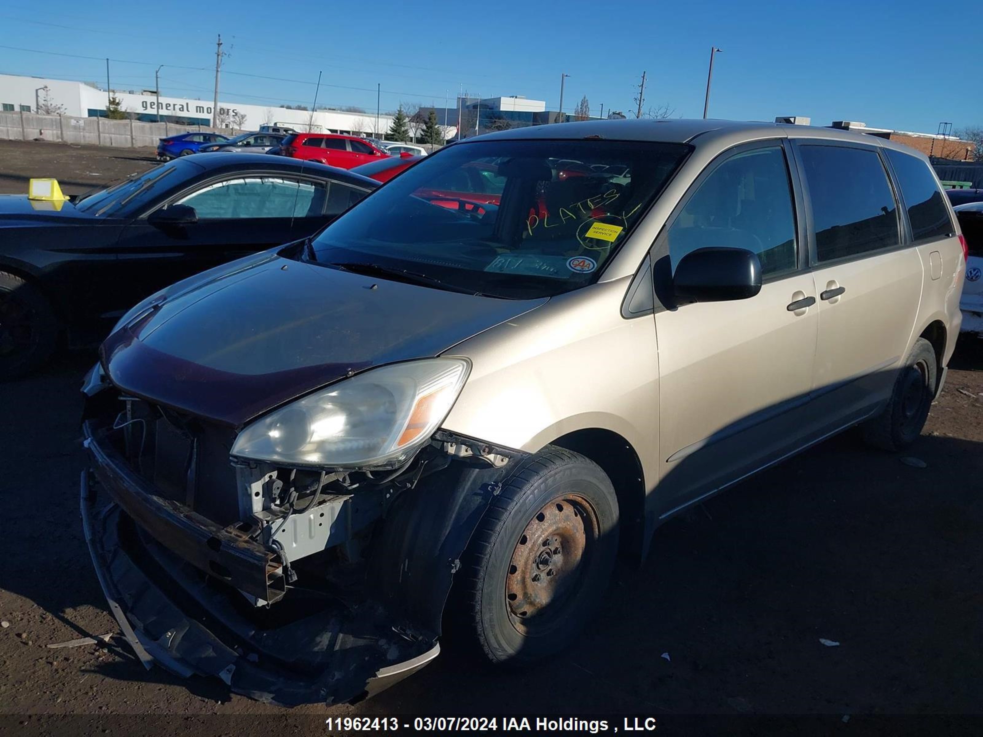 Photo 1 VIN: 5TDZA29C64S014615 - TOYOTA SIENNA 