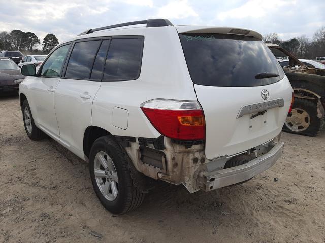 Photo 2 VIN: 5TDZA3EH0AS002155 - TOYOTA HIGHLANDER 