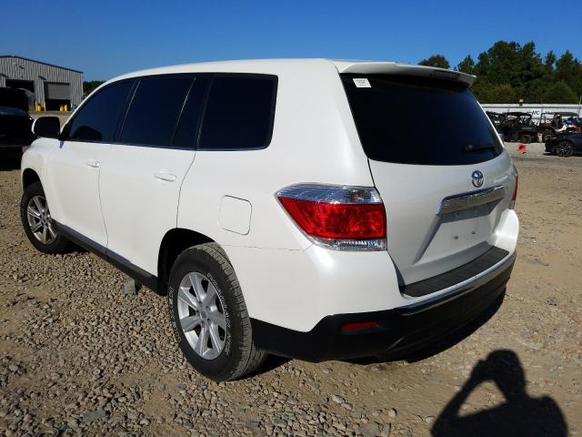 Photo 2 VIN: 5TDZA3EH1DS039459 - TOYOTA HIGHLANDER 