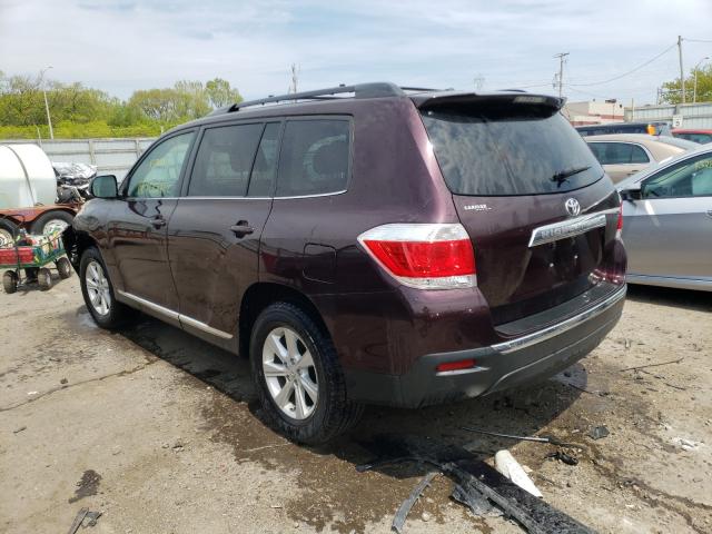 Photo 2 VIN: 5TDZA3EH4BS009336 - TOYOTA HIGHLANDER 