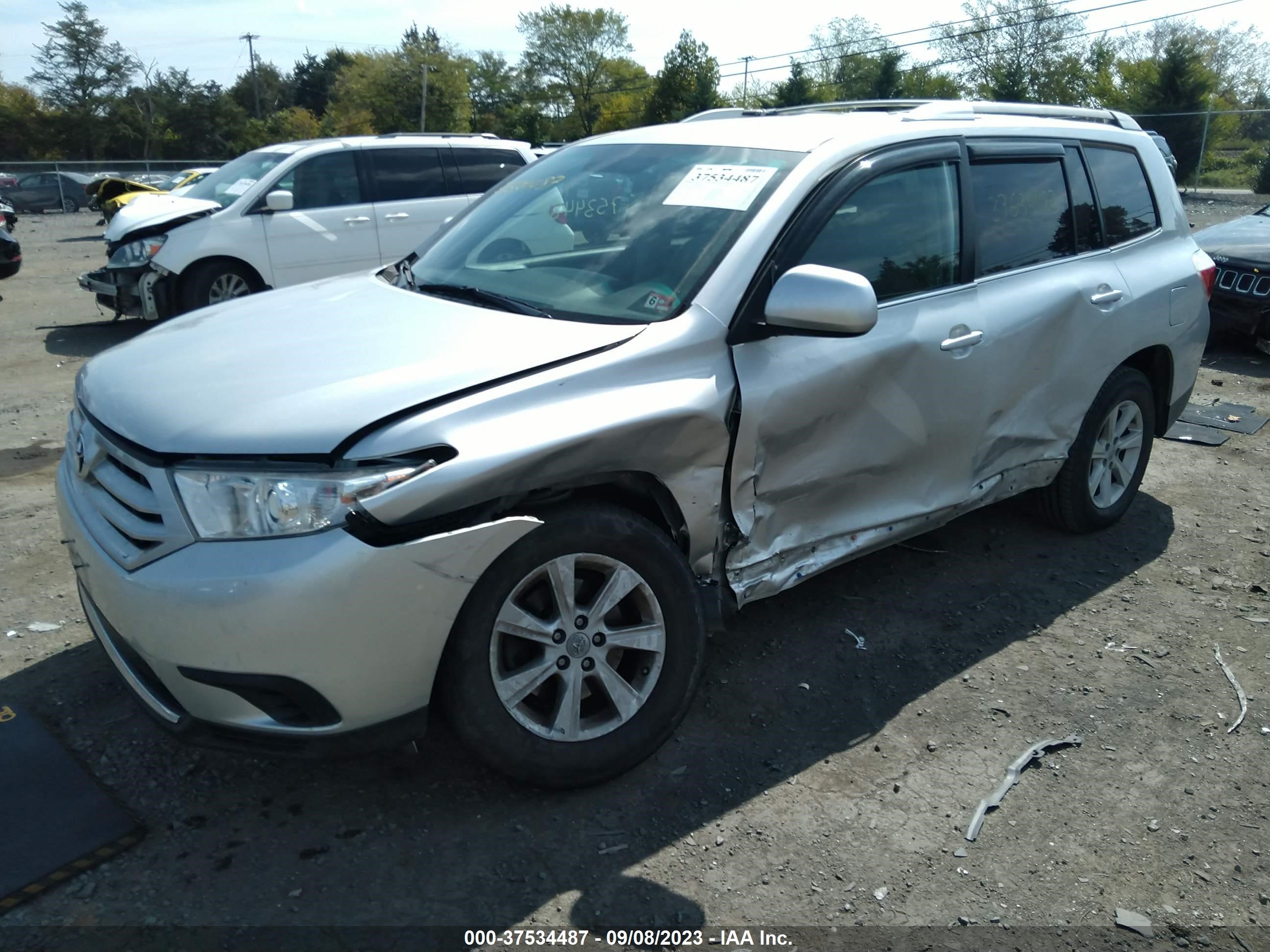 Photo 1 VIN: 5TDZA3EH5DS034555 - TOYOTA HIGHLANDER 