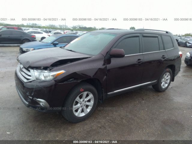 Photo 1 VIN: 5TDZA3EH6CS031100 - TOYOTA HIGHLANDER 