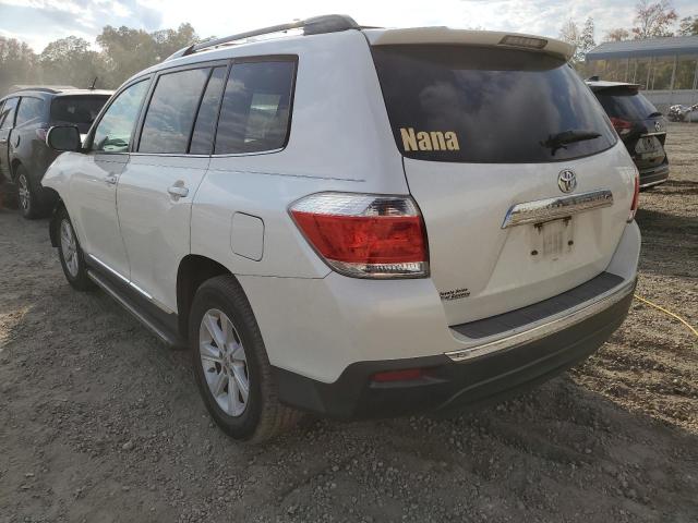 Photo 2 VIN: 5TDZA3EH7DS046481 - TOYOTA HIGHLANDER 