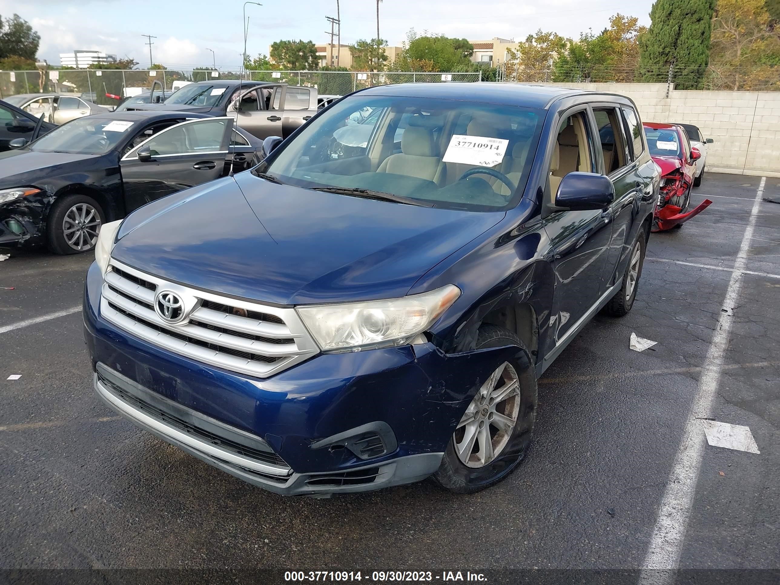 Photo 1 VIN: 5TDZA3EH9CS023895 - TOYOTA HIGHLANDER 