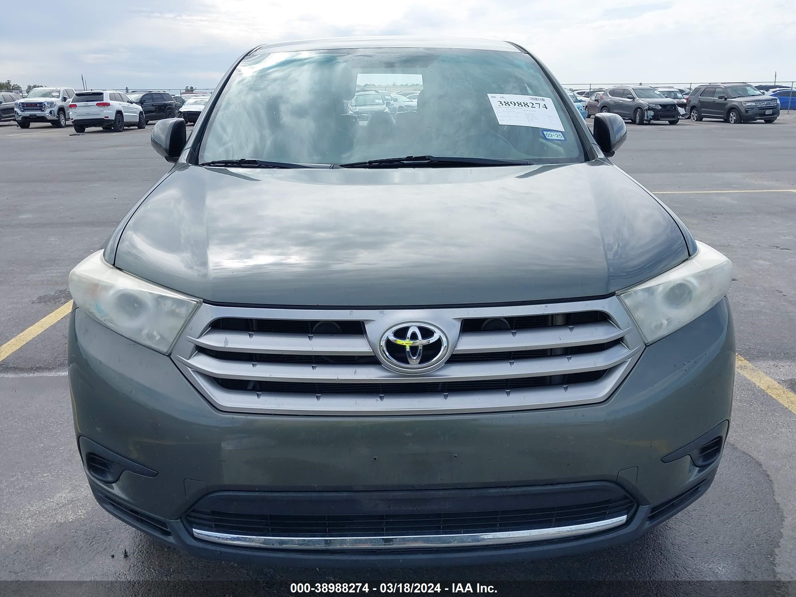 Photo 12 VIN: 5TDZA3EH9DS041136 - TOYOTA HIGHLANDER 