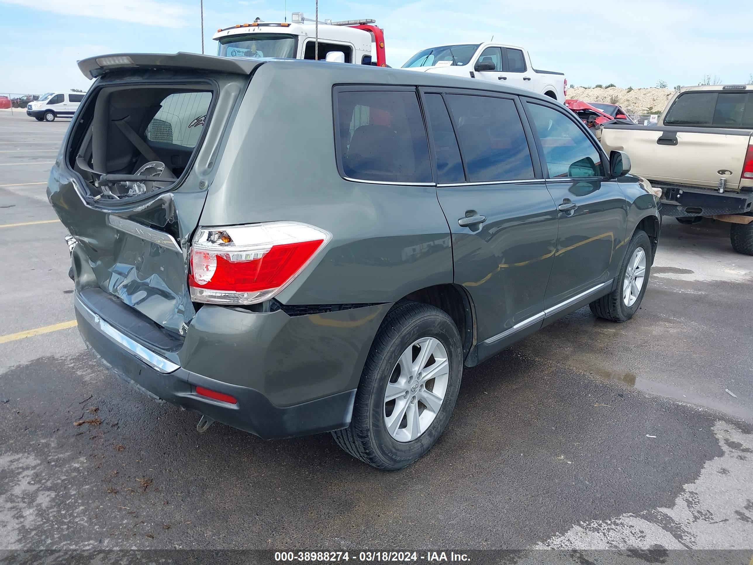 Photo 3 VIN: 5TDZA3EH9DS041136 - TOYOTA HIGHLANDER 