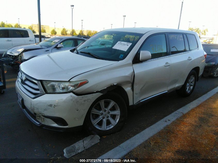 Photo 1 VIN: 5TDZA3EH9DS042402 - TOYOTA HIGHLANDER 