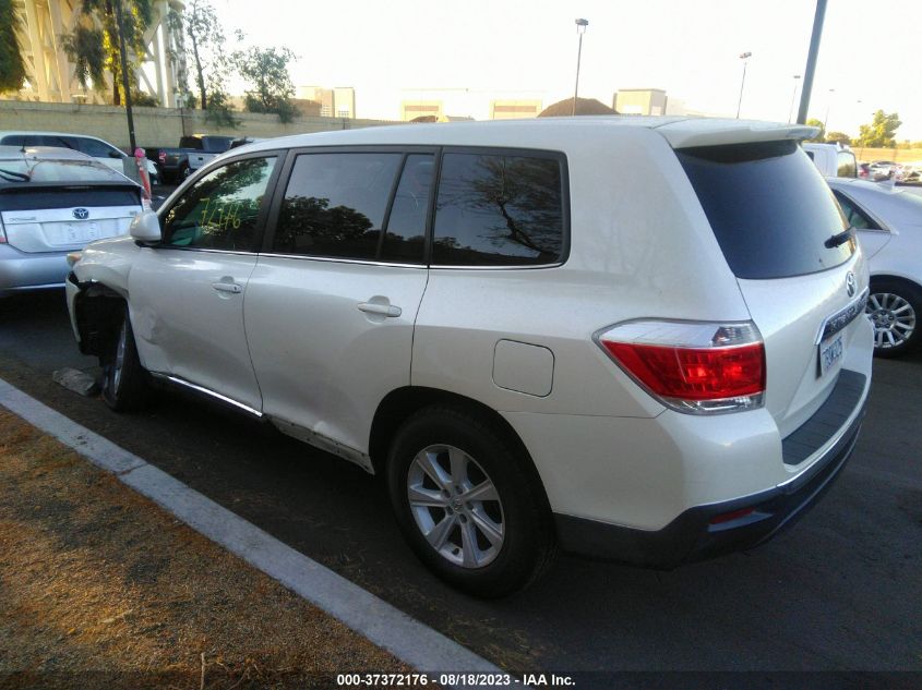 Photo 2 VIN: 5TDZA3EH9DS042402 - TOYOTA HIGHLANDER 