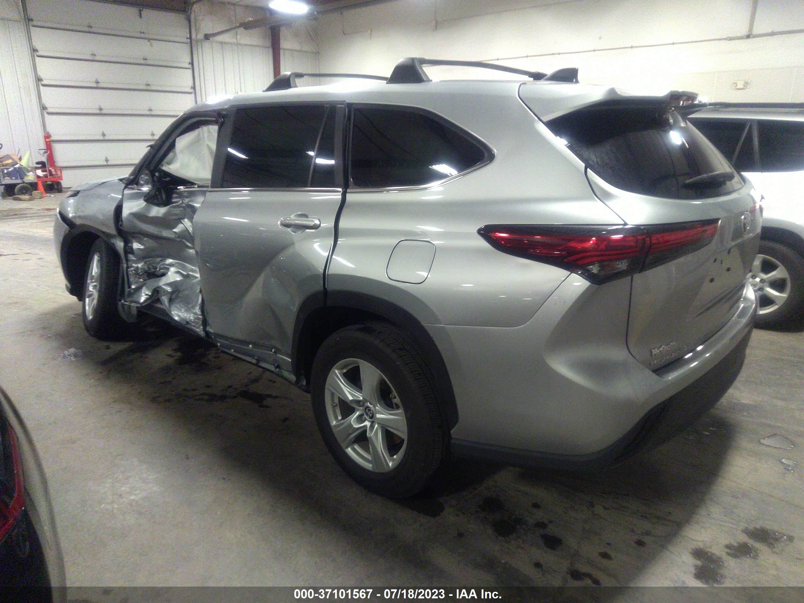 Photo 2 VIN: 5TDZARAH4PS518018 - TOYOTA HIGHLANDER 