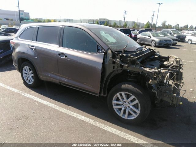 Photo 0 VIN: 5TDZARFH1FS016798 - TOYOTA HIGHLANDER 