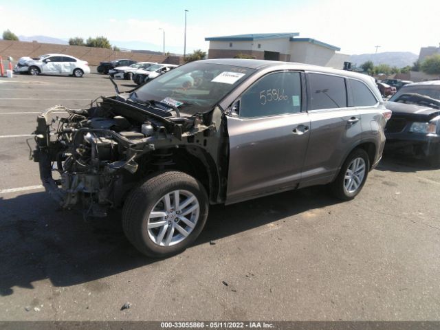 Photo 1 VIN: 5TDZARFH1FS016798 - TOYOTA HIGHLANDER 