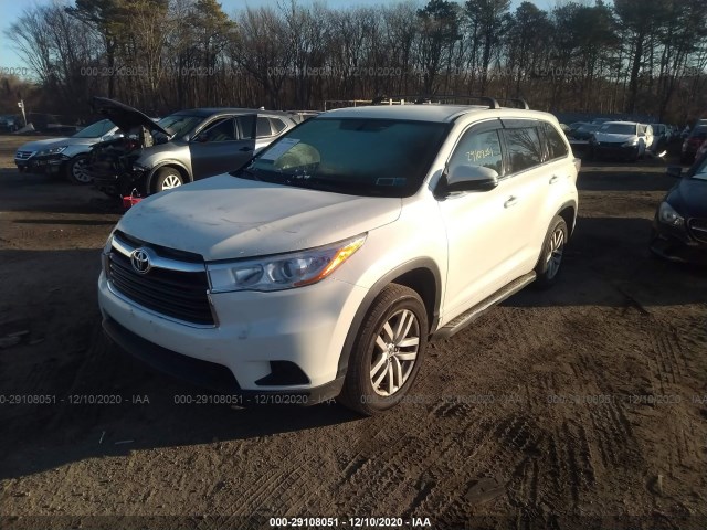 Photo 1 VIN: 5TDZARFH2ES007641 - TOYOTA HIGHLANDER 