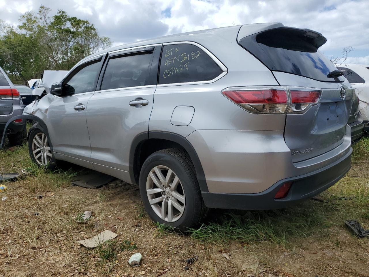 Photo 1 VIN: 5TDZARFH2FS011691 - TOYOTA HIGHLANDER 